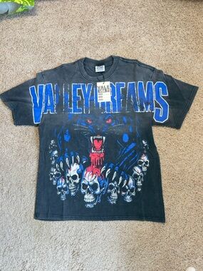 Vale Valley Dreams Black Panther Graphic Tee Mens Medium New + Tags